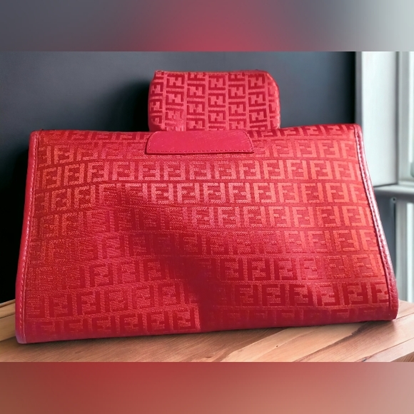 Vintage fendi clutch and wallet - Picture 5 of 5